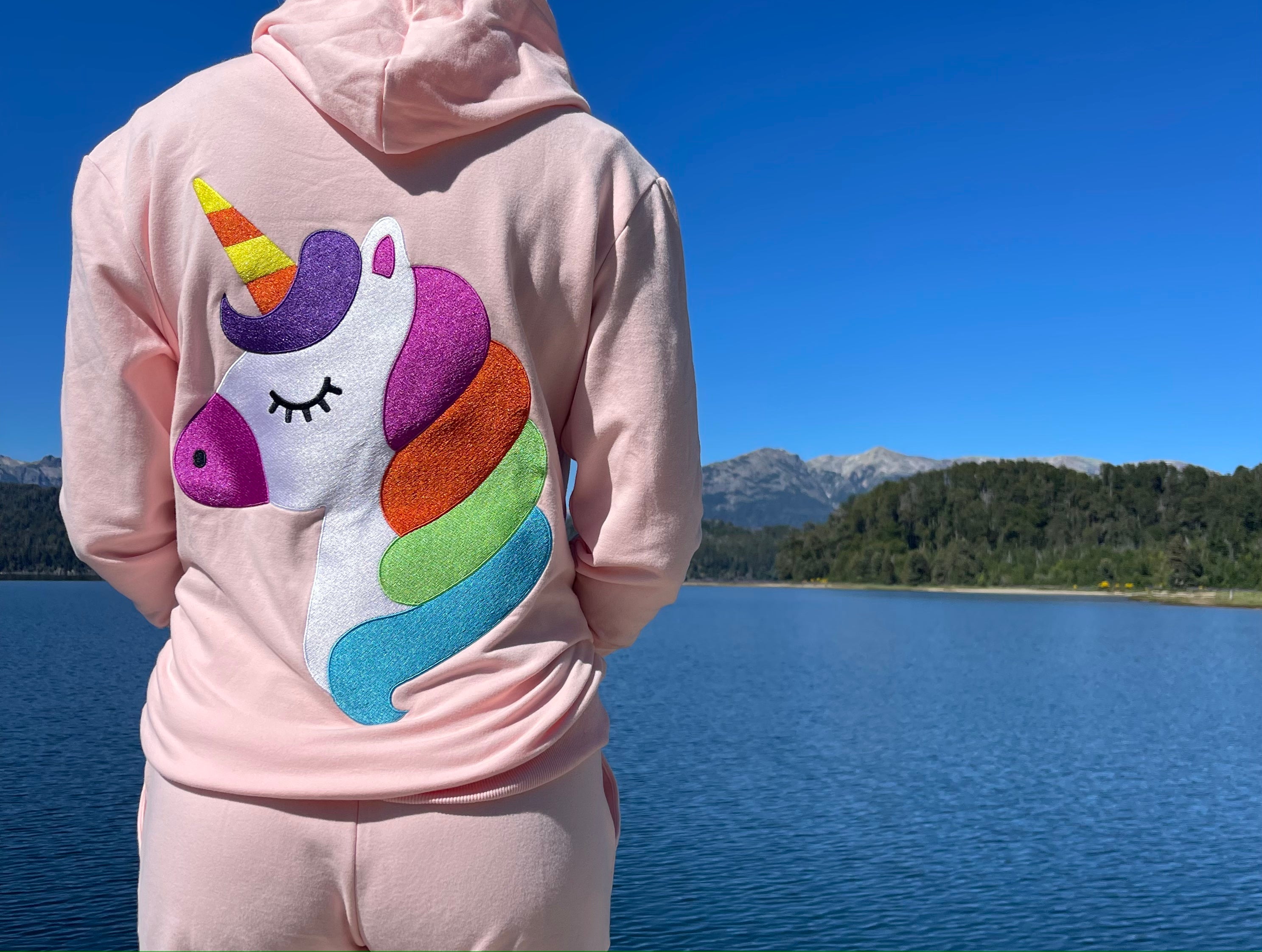 Pink Unicorn Hoodie | Lalá Sportswear