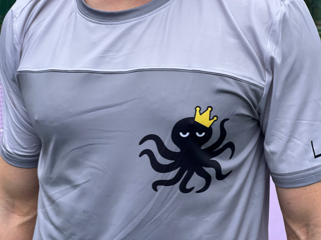 Grey Octopus T-Shirt