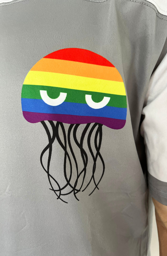 Pride Jellyfish Grey T-Shirt