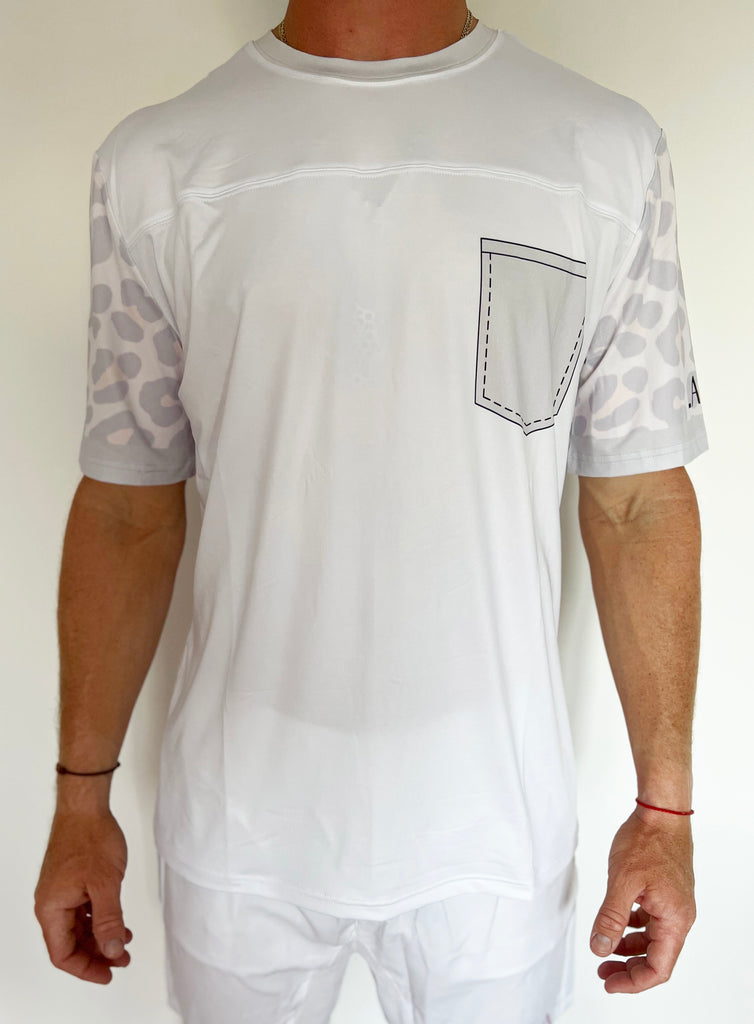 Leopard White T-Shirt